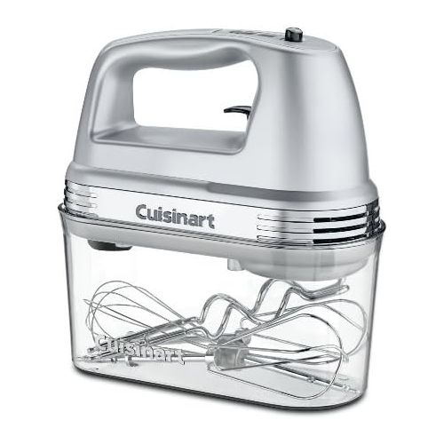  Cuisinart HM-90BCS Power Advantage Plus 9-Speed Handheld Mixer with Storage Case, Brushed Chrome