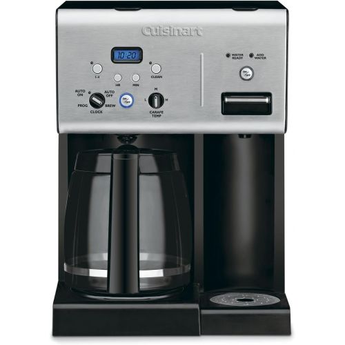  Cuisinart Plus 12-Cup Hot Water Coffee Maker, Black/Stainless