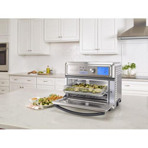  Cuisinart TOA-65 Digital Convection Toaster Oven Airfryer, Silver