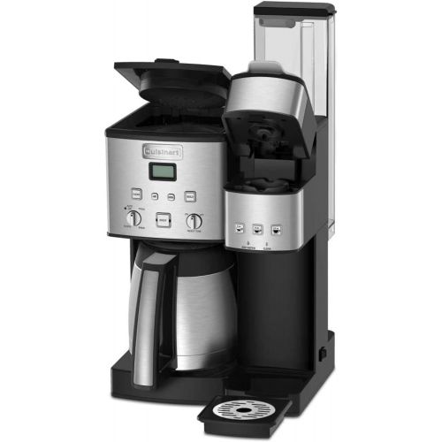  Cuisinart SS-20P1 Coffee Center 10-Cup Thermal Coffeemaker and Single-Serve Brewer, Stainless Steel
