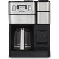 Cuisinart SS-GB1 Coffee Center Grind & Brew Plus, Built-in Coffee Grinder, Coffeemaker and Single-serve Brewer, Black/Silver