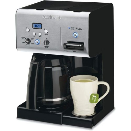  Cuisinart CHW-12P1 12-Cup Programmable Coffeemaker with Hot Water System, Black