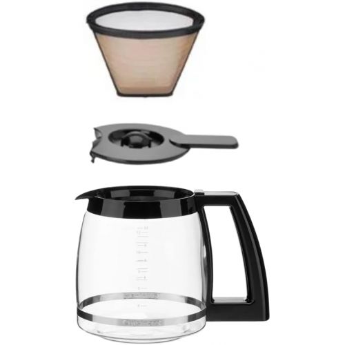  Cuisinart SS-15P1 Coffeemaker and Single-Serve Brewer Coffee Center, 12-Cup Glass, Stainless Steel