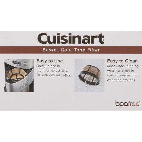  Cuisinart Gold Tone Coffee Filter