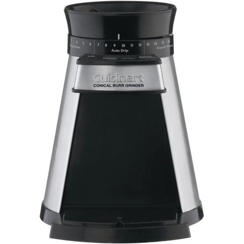  Cuisinart Programmable Conical Burr Mill, Stainless Steel, COMPACT