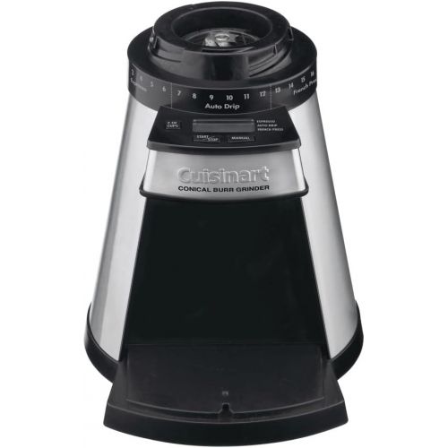  Cuisinart Programmable Conical Burr Mill, Stainless Steel, COMPACT