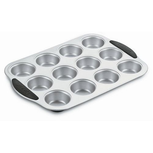  Cuisinart SMB-12MP Easy Grip Bakeware 12-Cup Muffin Pan: Kitchen & Dining