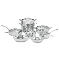 Cuisinart FCT-13 French Classic Tri-Ply Stainless 13-Piece Cookware Set, Silver: Kitchen & Dining