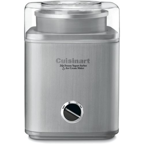  [무료배송]Cuisinart ICE-30BCP1 Ice Cream Maker, 2-Qt, Silver