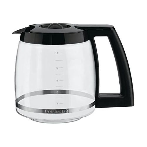  [아마존베스트]Cuisinart 12-Cup Replacement Glass Carafe, Black, 12 Cup