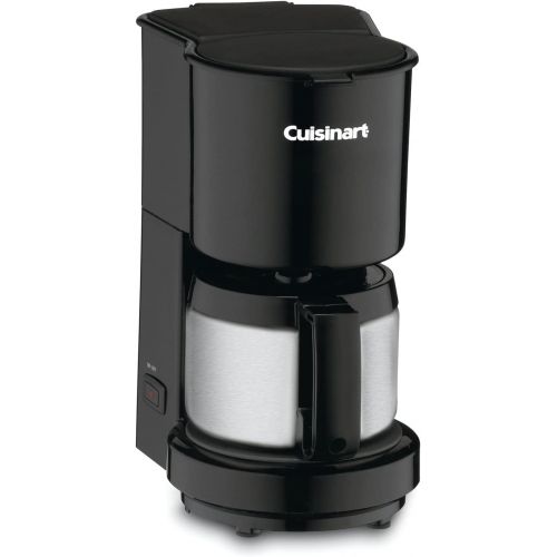  [아마존베스트]Cuisinart DCC-450BK 4-Cup Coffeemaker with Stainless-Steel Carafe, Black