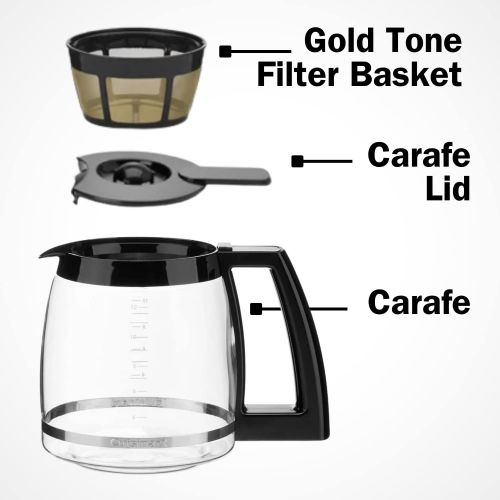  [아마존베스트]Cuisinart DGB-550BKP1 Grind & Brew Automatic Coffeemaker, 12 Cup, Black