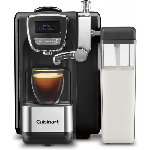  [아마존베스트]Cuisinart EM-25 Defined, Cappuccino & Latte Espresso Machine, 13.5(L) x 8.0(W) x 10.0(H), Black