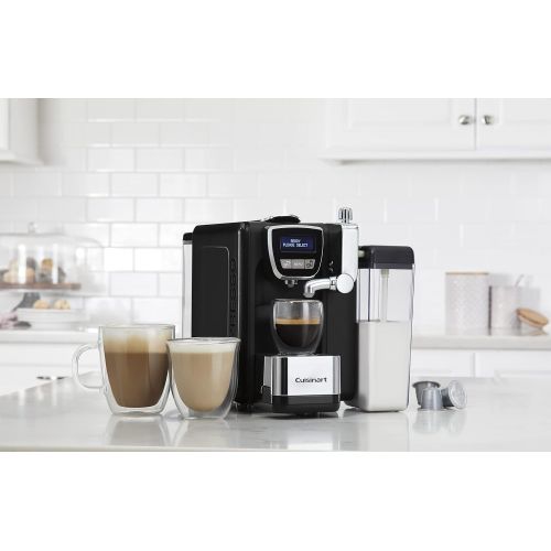  [아마존베스트]Cuisinart EM-25 Defined, Cappuccino & Latte Espresso Machine, 13.5(L) x 8.0(W) x 10.0(H), Black