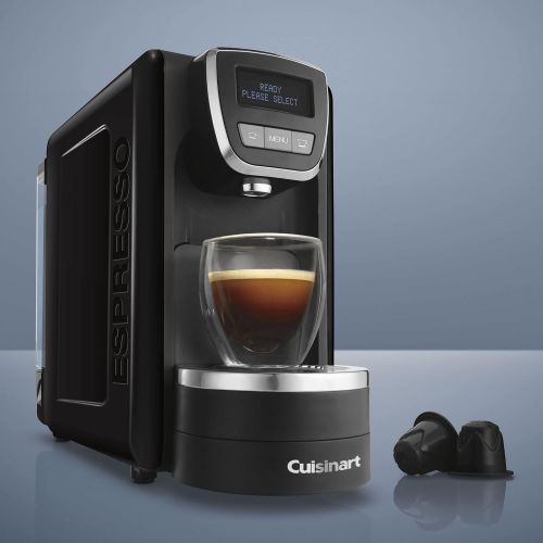  [아마존베스트]Cuisinart EM-15 Defined Espresso Machine, 13.5(L) x 5.75(W) x 9.5(H), Black