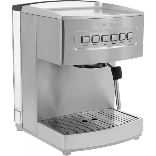  [아마존베스트]Cuisinart EM-200NP1 Programmable 15-Bar Espresso Maker, 12.8(L) x 9.25(W) x 10.63(H), Stainless Steel