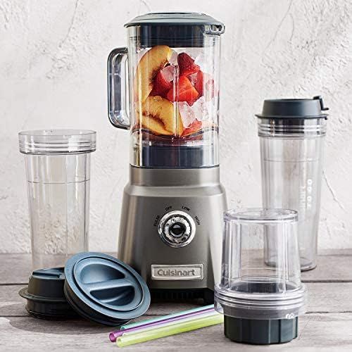  [아마존베스트]Cuisinart CPB-380 Hurricane Compact Juicing Blender, Gunmetal