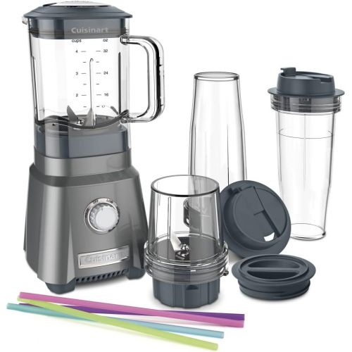  [아마존베스트]Cuisinart CPB-380 Hurricane Compact Juicing Blender, Gunmetal