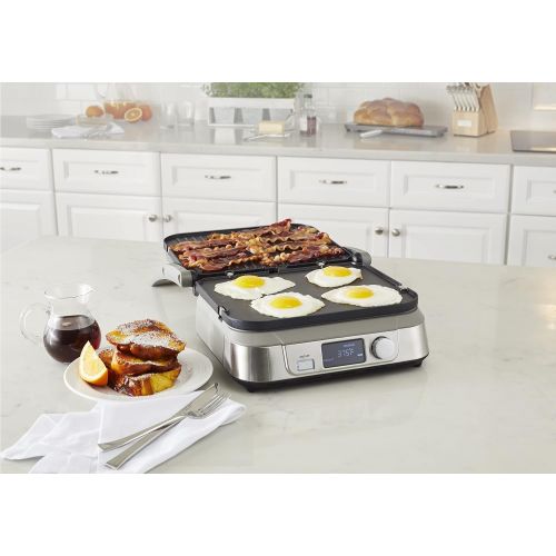  [아마존베스트]Cuisinart Electric Griddler, Stainless Steel