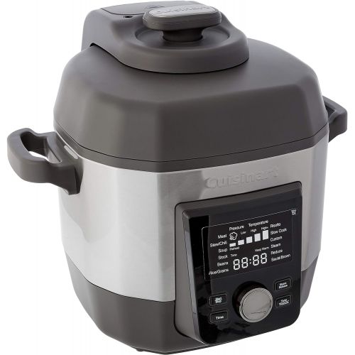  [아마존베스트]Cuisinart CPC-900 6-Quart High Multicooker Pressure Cooker, Stainless Steel