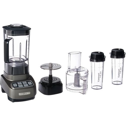  [아마존베스트]Cuisinart BFP-650GM Velocity Ultra Trio 1 HP Blender/Food Processor with Travel Cups, Gun Metal compact 9