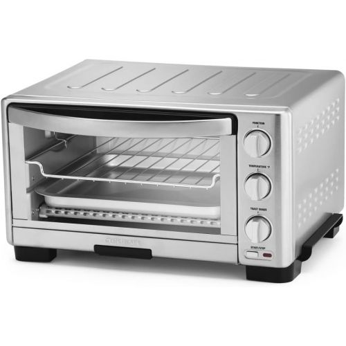  [아마존베스트]Cuisinart TOB-1010 Toaster Oven Broiler, 11.77 x 15.86 x 7.87, Silver