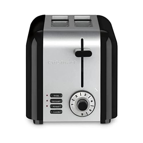  [아마존베스트]Cuisinart CPT-320P1 Compact Stainless 2-Slice Toaster, Brushed Stainless