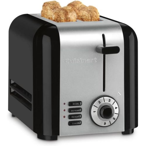  [아마존베스트]Cuisinart CPT-320P1 Compact Stainless 2-Slice Toaster, Brushed Stainless