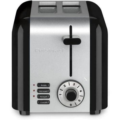  [아마존베스트]Cuisinart CPT-320P1 Compact Stainless 2-Slice Toaster, Brushed Stainless