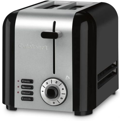  [아마존베스트]Cuisinart CPT-320P1 Compact Stainless 2-Slice Toaster, Brushed Stainless