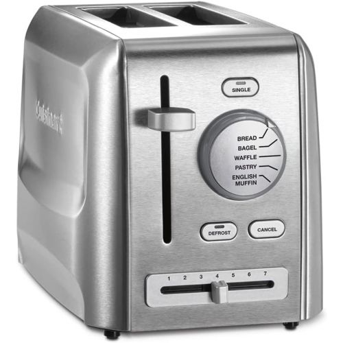  [아마존베스트]Cuisinart CPT-620 2-Slice Metal Toaster, Stainless Steel