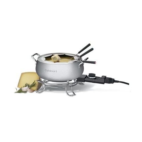  [아마존베스트]Cuisinart 3-quart Electric Fondue Set with 8 Fondue Forks