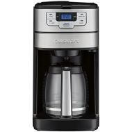 Cuisinart DGB-400 Automatic Grind & Brew 12-Cup Coffeemaker, Black/Stainless Steel