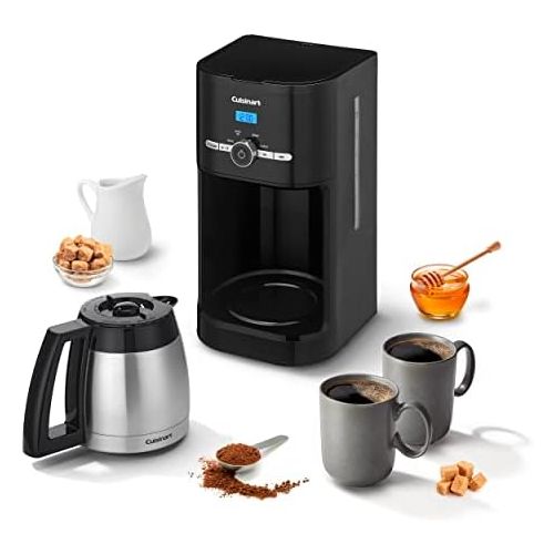  Cuisinart DCC-1170BK 10-Cup Thermal Classic Coffeemaker, Black with Thermal, 10-Cup, Programmable