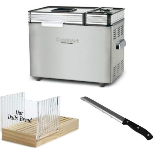  Cuisinart CBK-200 2-Pound Convection Automatic Breadmaker w/Bread Slicer Bundle