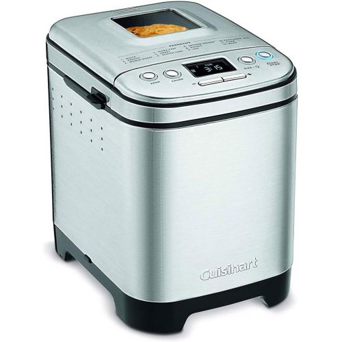  Cuisinart CBK-110 Compact Automatic Bread Maker, Silver + 1 Year Extended Warranty