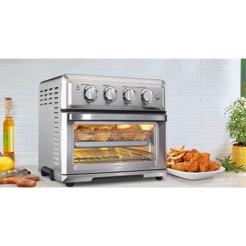  Cuisinart TOA-60 Convection Toaster Oven Airfryer, Stainless Steel