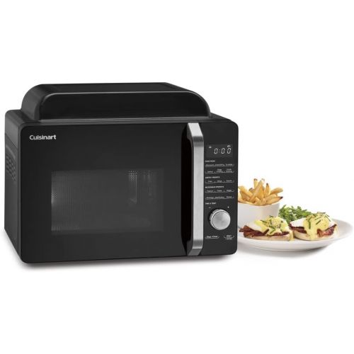  Cuisinart AMW-60 3-in-1 Microwave Airfryer Oven, Black