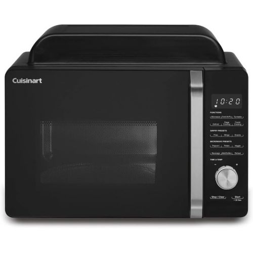  Cuisinart AMW-60 3-in-1 Microwave Airfryer Oven, Black