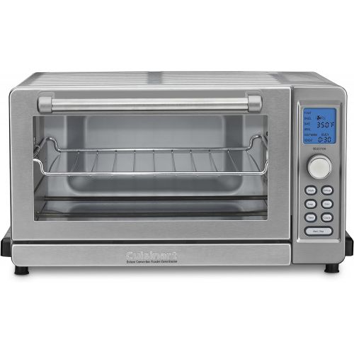  Cuisinart TOB-135N Deluxe Convection Toaster Oven Broiler, Brushed Stainless