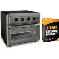 Cuisinart TOA-60BKS Convection Toaster Oven Air Fryer with Light Black Bundle with 1 Year Extended Warranty