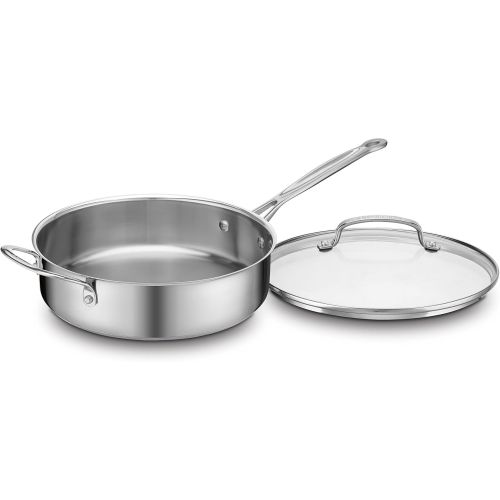  Cuisinart 77-17N Stainless Steel Chefs Classic Stainless, 17-Piece, Cookware Set