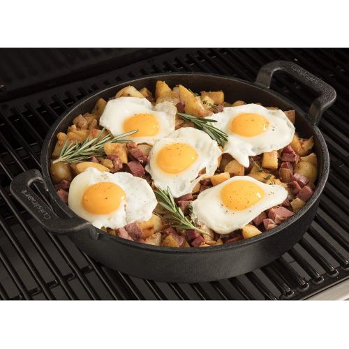  Cuisinart CCP-1000, Pre-Seasoned Cast Iron Griddle Pan, 10