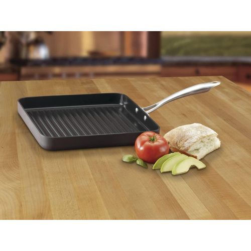  Cuisinart GG30-20 GreenGourmet Hard-Anodized Nonstick 11-Inch Square Grill Pan