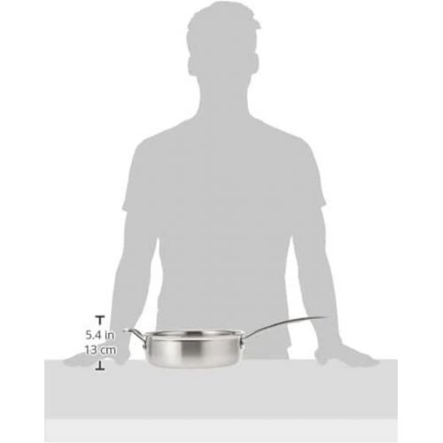  Cuisinart MultiClad Pro Stainless 3-1/2-Quart Saute with Helper and Cover