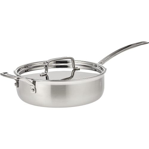  Cuisinart MultiClad Pro Stainless 3-1/2-Quart Saute with Helper and Cover