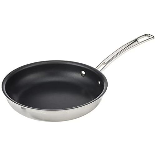  Cuisinart MultiClad Pro 8 Open Skillet, 8-Inch, Non Stick Stainless Steel