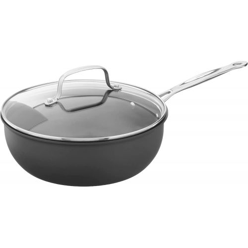  Cuisinart 635-24 Chefs Classic Nonstick Hard-Anodized 3-Quart Chefs Pan with Cover