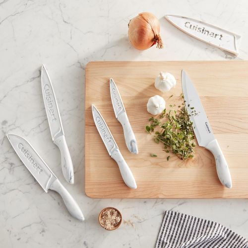  Cuisinart Advantage 10-pc. Ceramic-Coated Faux Marble Knife Set