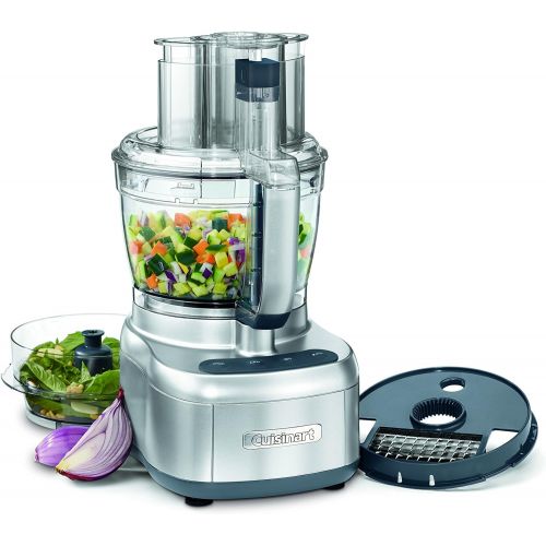  [아마존베스트]Cuisinart FP-13DSV Elemental 13 Cup Food Processor and Dicing Kit, Silver